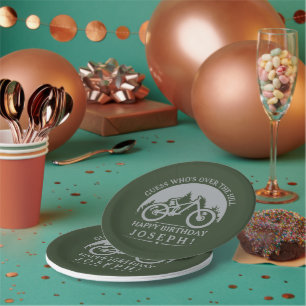 Cycluslijst Happy Birthday - persoonlijk Papieren Bordje