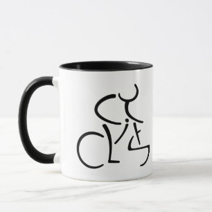 Cycluslijst Word Art Cycling-Mok Mok