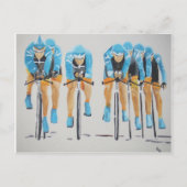 Cyclusrace Briefkaart (Voorkant)