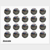 Cyclusras Ronde Sticker (Vel)