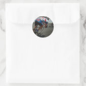 Cyclusras Ronde Sticker (Tas)