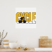 cyclustekstontwerp poster (Keuken)