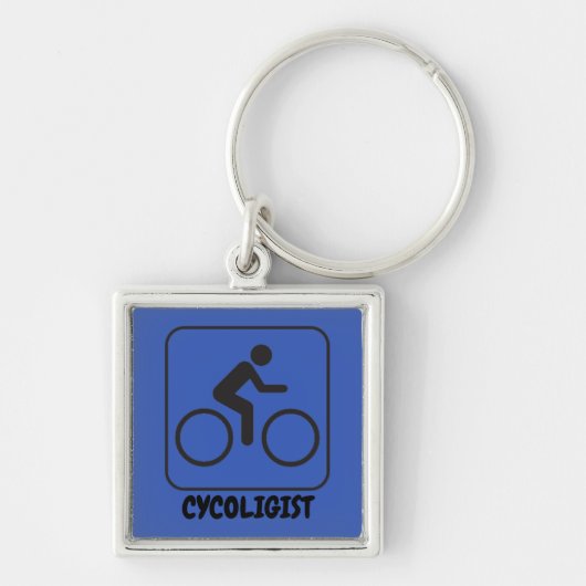 Cycoligist fietsenfiets fiets sleutelhanger (Voorkant)