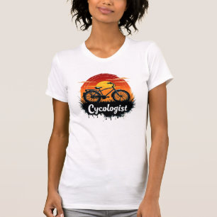 Cycologist Bike Adventure: Sunset Graphic T-shirt