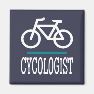 CYCOLOGIST Bike Biking Cycling Funny Novelty Magneet