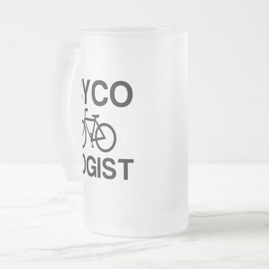 CYCOLOGIST MATGLAS BIERPUL (Voorkant links)