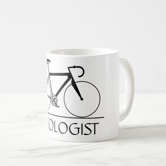 Cycologue Café Mug (Devant droit)