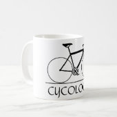 Cycologue Café Mug (Devant gauche)