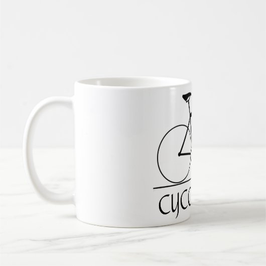 Cycologue Café Mug (Gauche)