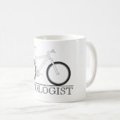 Cycologue Café Mug (Devant droit)
