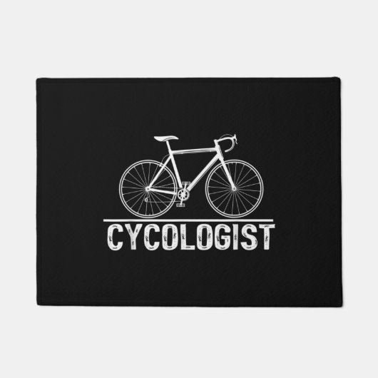 Cycoloog Bike Cycling Bicycle Deurmat (Voorkant)