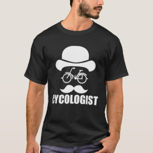 Cycoloog Biking Pun Fietsers T-shirt