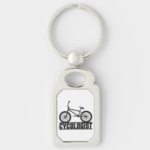 Cycoloog BMX Rider, fietsenrekencyclist Lover Sleutelhanger