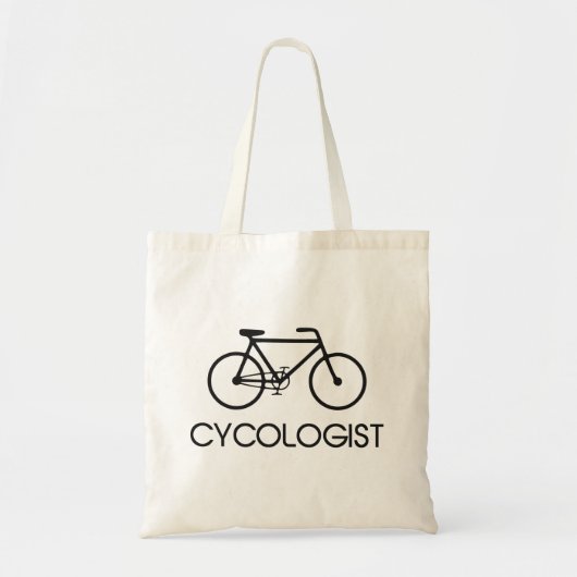 Cycoloog cycluscyclus tote bag (Voorkant)