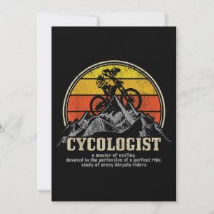 Cycoloog Definition Funny Mountain Bike MTB Kaart