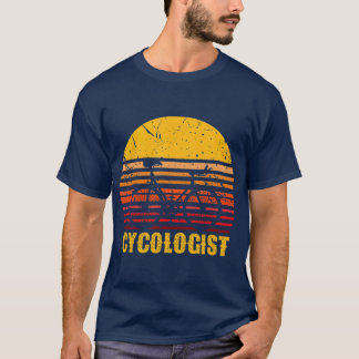 Cycoloog fietsenfiets fietsenfiets Road Bike T-shirt