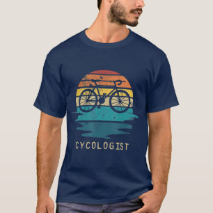 Cycoloog  fietsenparodieontwerpcadeau t-shirt