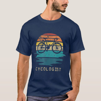 Cycoloog  fietsenparodieontwerpcadeau t-shirt