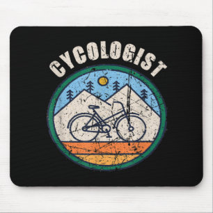 Cycoloog Funny Bicycle Cycling  Gift Muismat