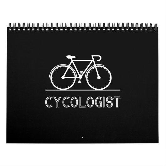 Cycoloog Funny Bike Bicycle Humor Kalender (Hoes)
