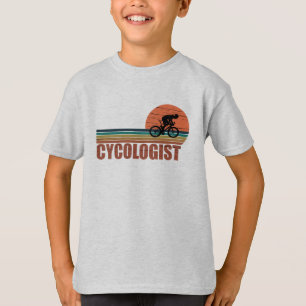 Cycoloog Funny Cycling gezegde T-shirt