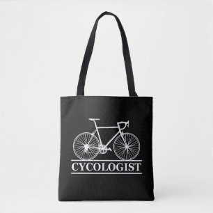 Cycoloog Funny Cycling voor fietsers en fietsers Draagtas