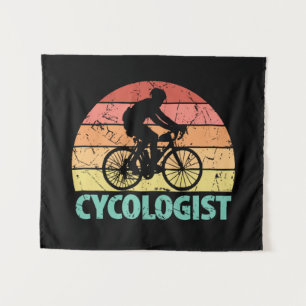 Cycoloog Funny Cycling Wandkleed