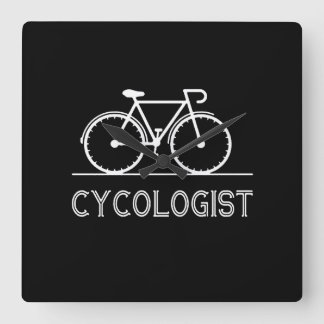 Cycoloog Gift | Vertrouw me dat ik cycoloog-Mannen Vierkante Klok