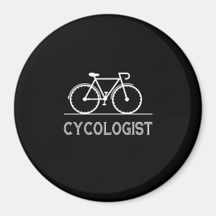 Cycoloog Lover Gift Cycling Mountain Gift Magneet