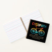 Cycopath Funny Cycling for Cyclists and Bikers Notitieboek (Binnen)