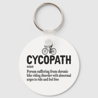 Cycopath Funny Cycling for Cyclists and Bikers Sleutelhanger