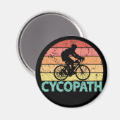 Cycopath Funny Cyclist Magneet (Voorkant / Achterkant)