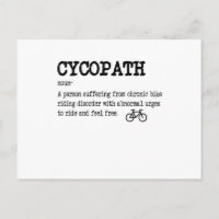 CYCOPATH Grappige Fietsende Fietser Wielrenner