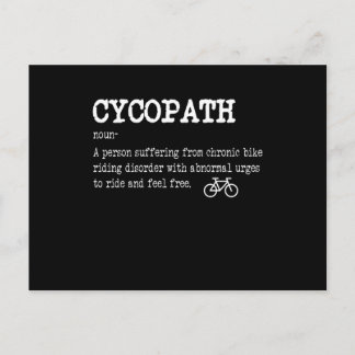 CYCOPATH Grappige Fietsende Fietser Wielrenner Briefkaart