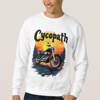 Cycopath Greatest Biker T-shirt met zonsondergangg