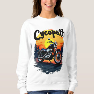Cycopath Greatest Biker T-shirt met zonsondergangg