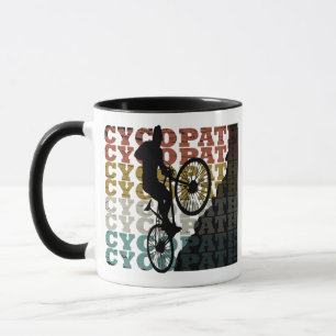 Cycopath - Mountainbike humor - Grappige fietsen Mok