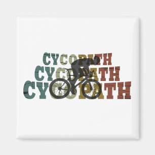 Cycopath - Mountainbiken - Grappige Fiets Magneet
