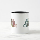 Cycopath - Mountainbiken - Grappige Fiets Mok (Midden)