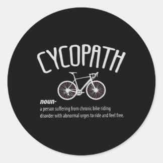 Cycopath Ronde Sticker