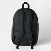 Cyflash : Tiger Tech Ride Print Cut Sew sac à dos (Verso)
