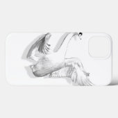 Cygne blanc - coque ipad (Verso (horizontal))