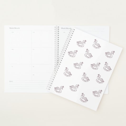 Cygne dans la couronne (Devant avec enveloppe)