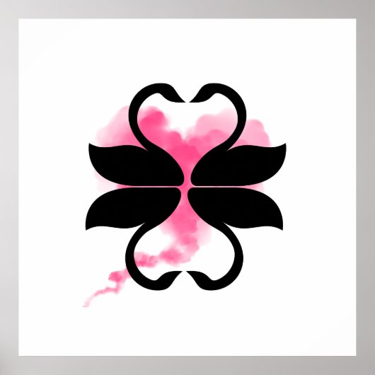 Cygnes Affiche Poster (Voorkant)