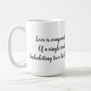 🦢 Cygnes Cœurs L'amour est un mug à âme unique