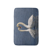 Cygnes dans le tapis de bain d'amour (Devant (Vertical))