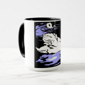 Cygnes De Bois Victoriens Sur Mug (Devant gauche)