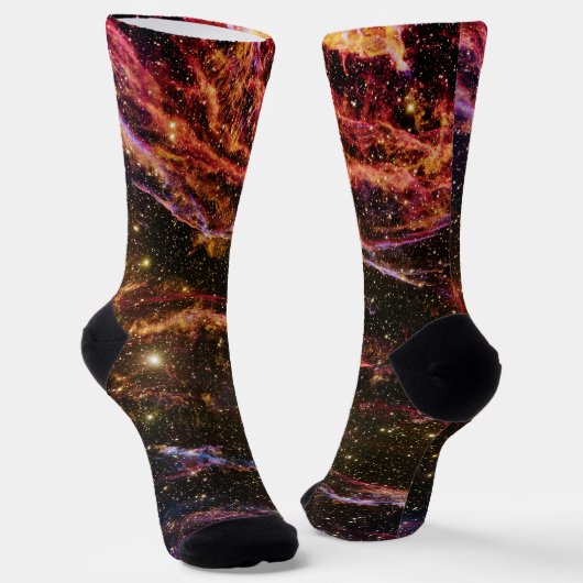 Cygnus Loop Nebula Sokken (Gebogen)