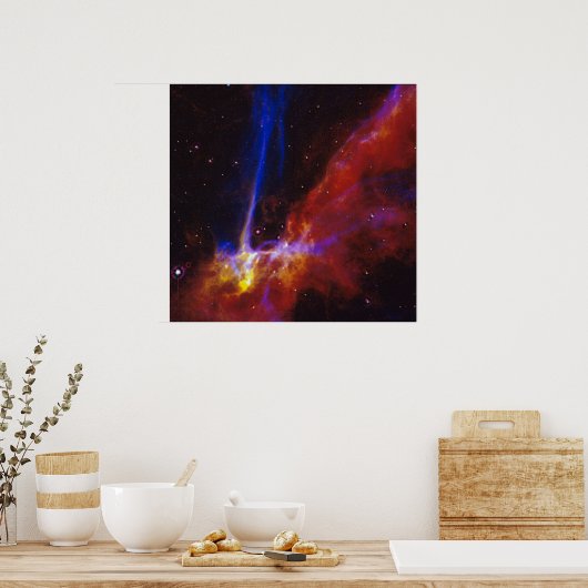 Cygnus Loop Supernova Poster restant Imprimer (Cuisine)