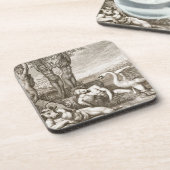 Cygnus transformeerde naar een Swan en Phaeton's S Onderzetter (Linkerzijde)